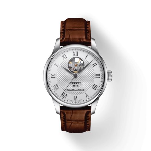 Tissot Le Locle Powermatic 80 Open Heart Stainless Steel / Silver